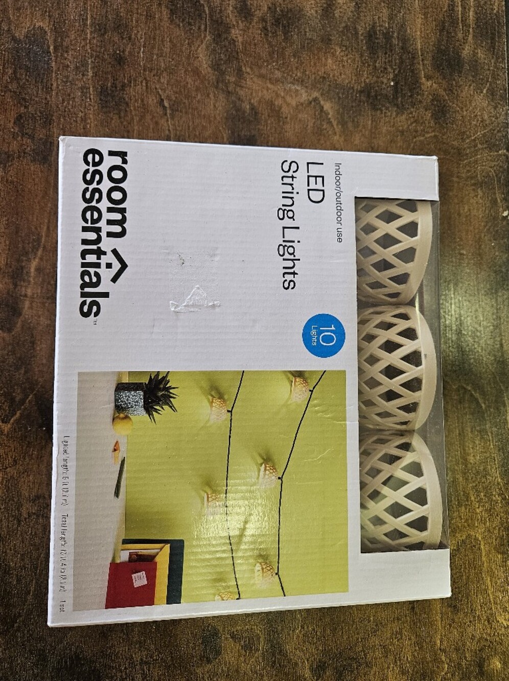 Room Essentials LED String Lights - White